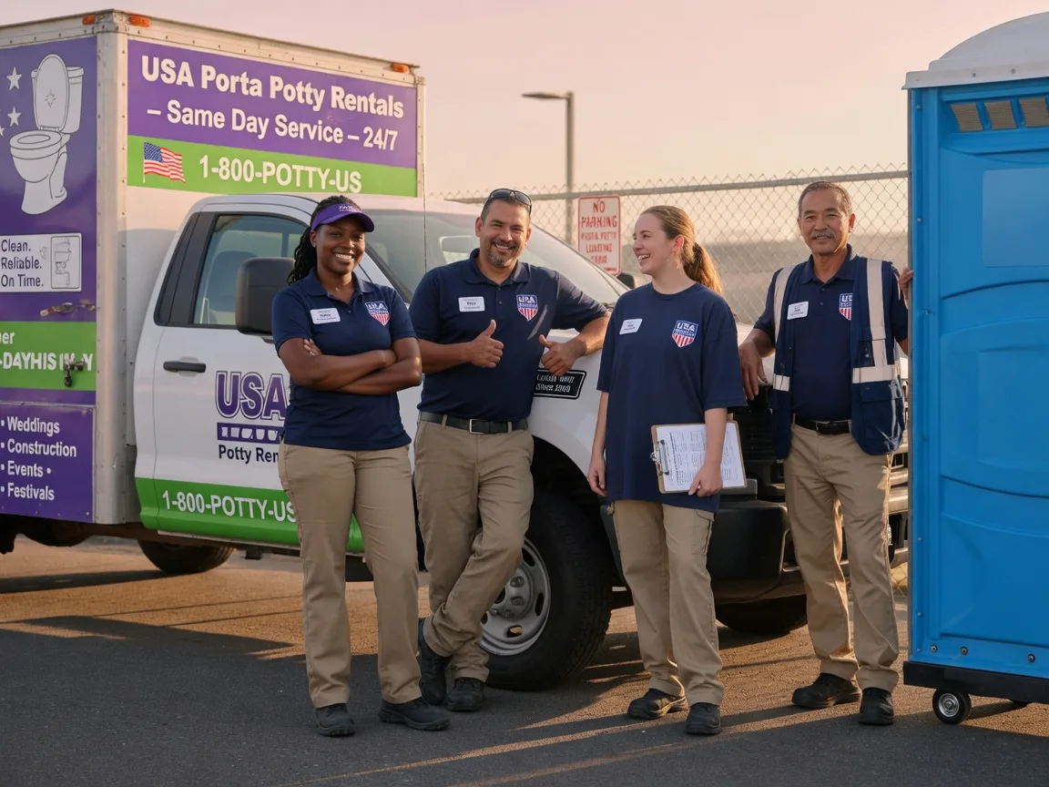 Porta Potty Rental company in Lebanon, WI